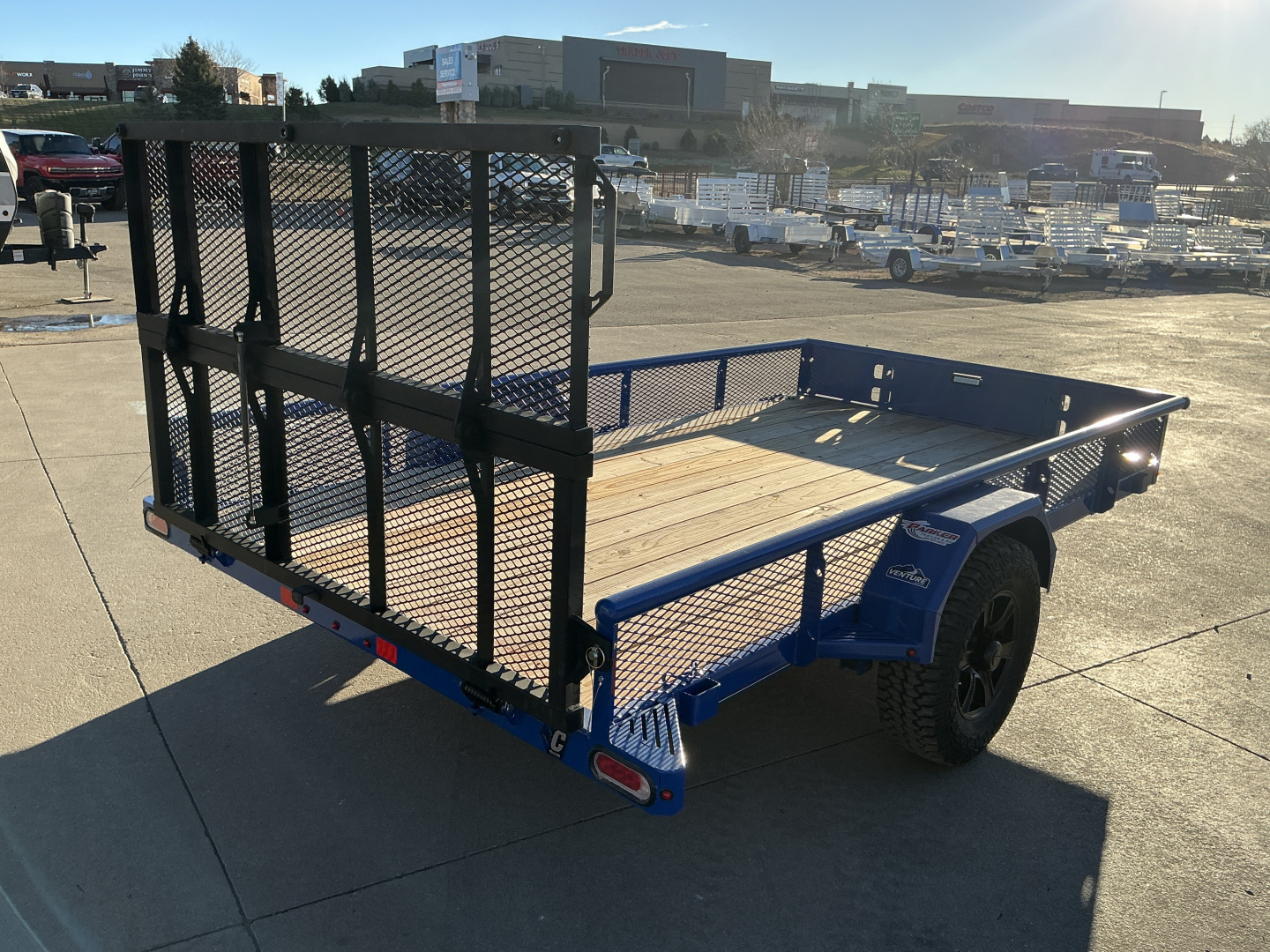 New 6K with Brakes 2026 Diamond C PSA 12X77 Utility Trailer
