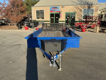 New 6K with Brakes 2026 Diamond C PSA 12X77 Utility Trailer