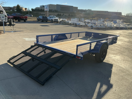 New 6K with Brakes 2026 Diamond C PSA 12X77 Utility Trailer