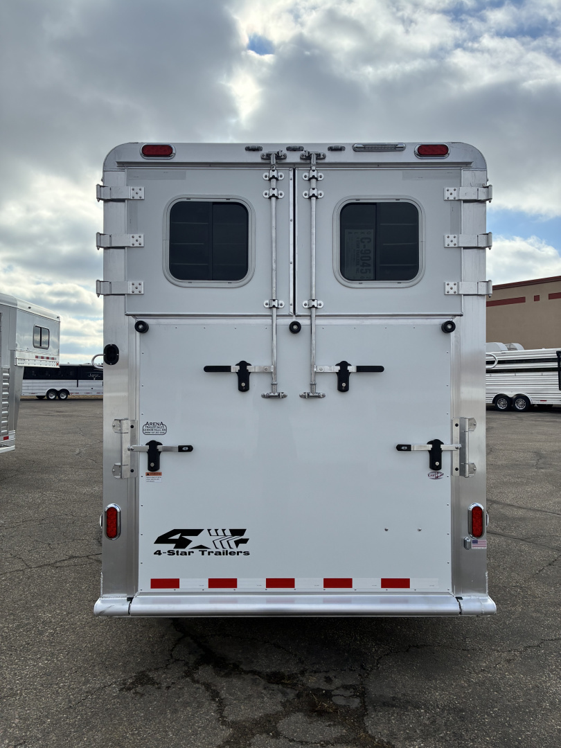 New 2027 4-Star 2 + 1 Horse Trailer