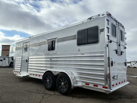 New 2027 4-Star 2 + 1 Horse Trailer