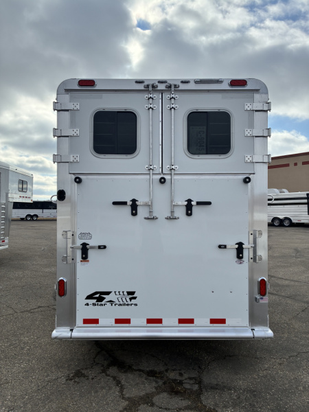 New 2027 4-Star 2 + 1 Horse Trailer
