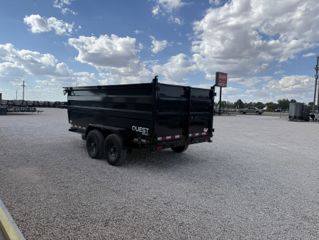 New 2026 PJ 83"x14' BP Tandem Axle Dump w/ 48" Sides – D7