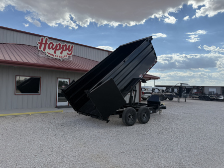 New 2026 PJ 83"x14' BP Tandem Axle Dump w/ 48" Sides – D7