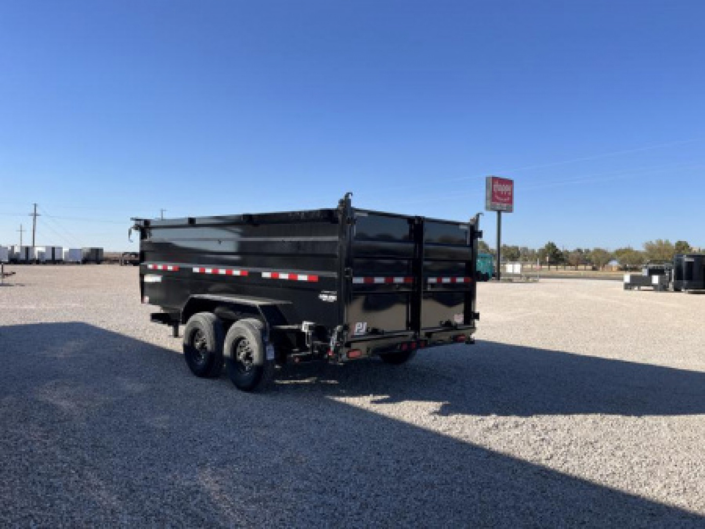 New 2026 PJ 83"x14' BP Tandem Axle Low Pro High Side Dump w/ 48" Sides – DM