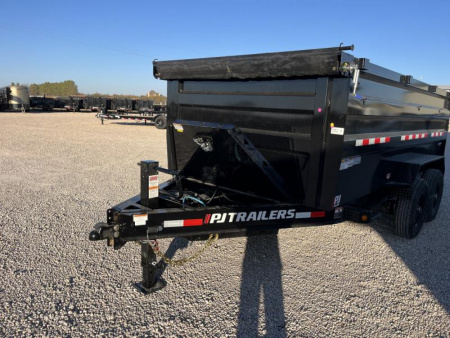 New 2026 PJ 83"x14' BP Tandem Axle Low Pro High Side Dump w/ 48" Sides – DM