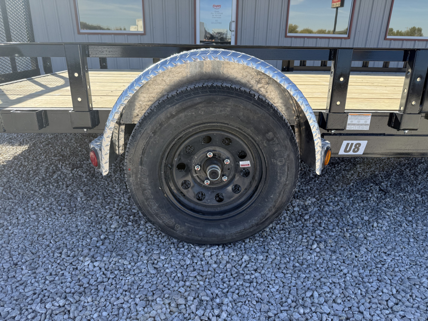 New 2026 PJ 83"x14' Single Axle Utility Trailer - U8