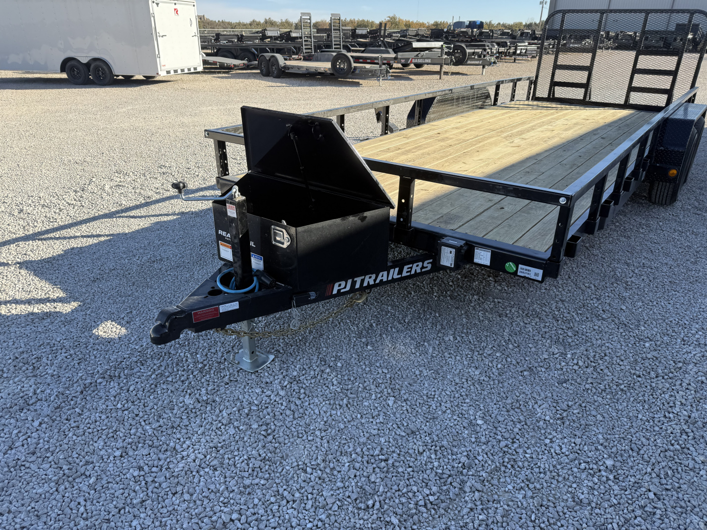 New 2026 PJ 83"x20' Tandem Axle Utility Trailer - UL