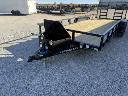 New 2026 PJ 83"x20' Tandem Axle Utility Trailer - UL