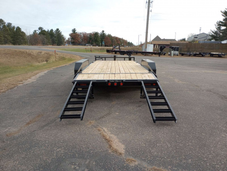 New 2026 PJ TRAILERS 83" x 18' CC Equipment Trailer