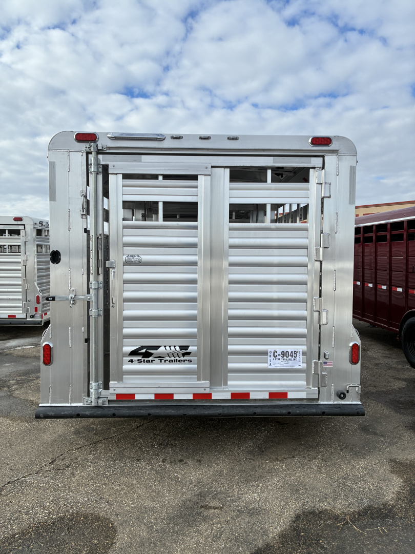 New 2027 4-Star 30' x 8' Stock Trailer