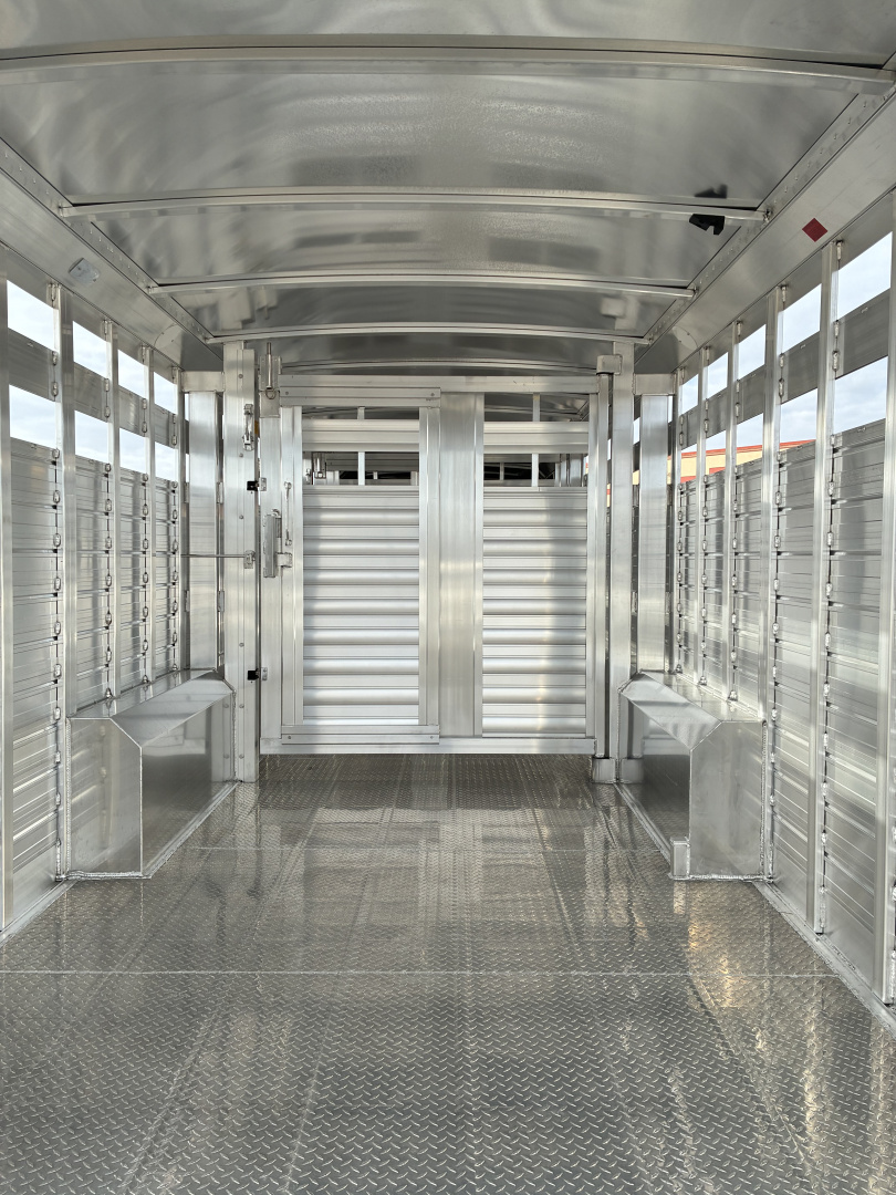 New 2027 4-Star 30' x 8' Stock Trailer