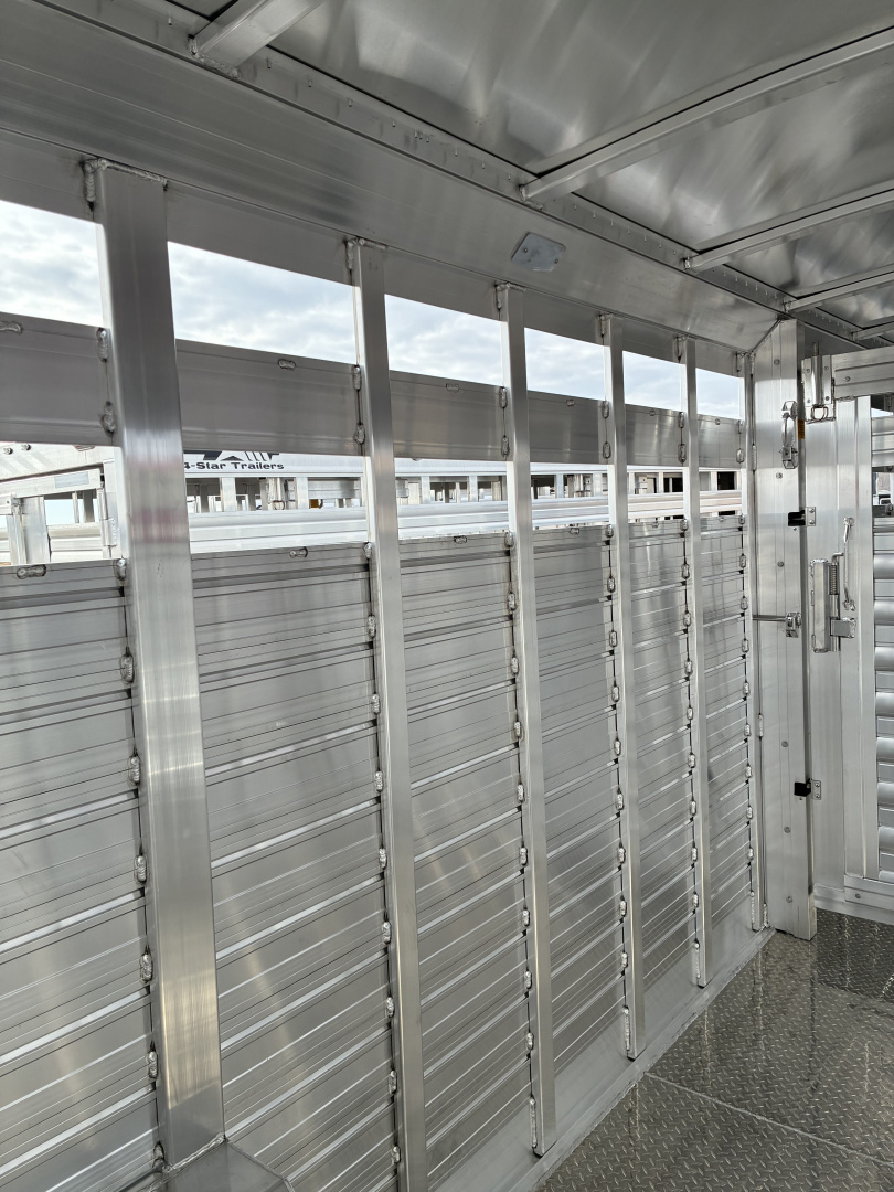 New 2027 4-Star 30' x 8' Stock Trailer