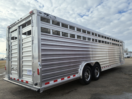 New 2027 4-Star 30' x 8' Stock Trailer