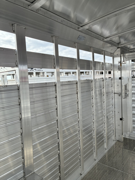 New 2027 4-Star 30' x 8' Stock Trailer