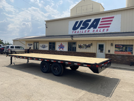 New 2026 Load Trail 102x24 Tandem Axle 14k Deckover Trailer