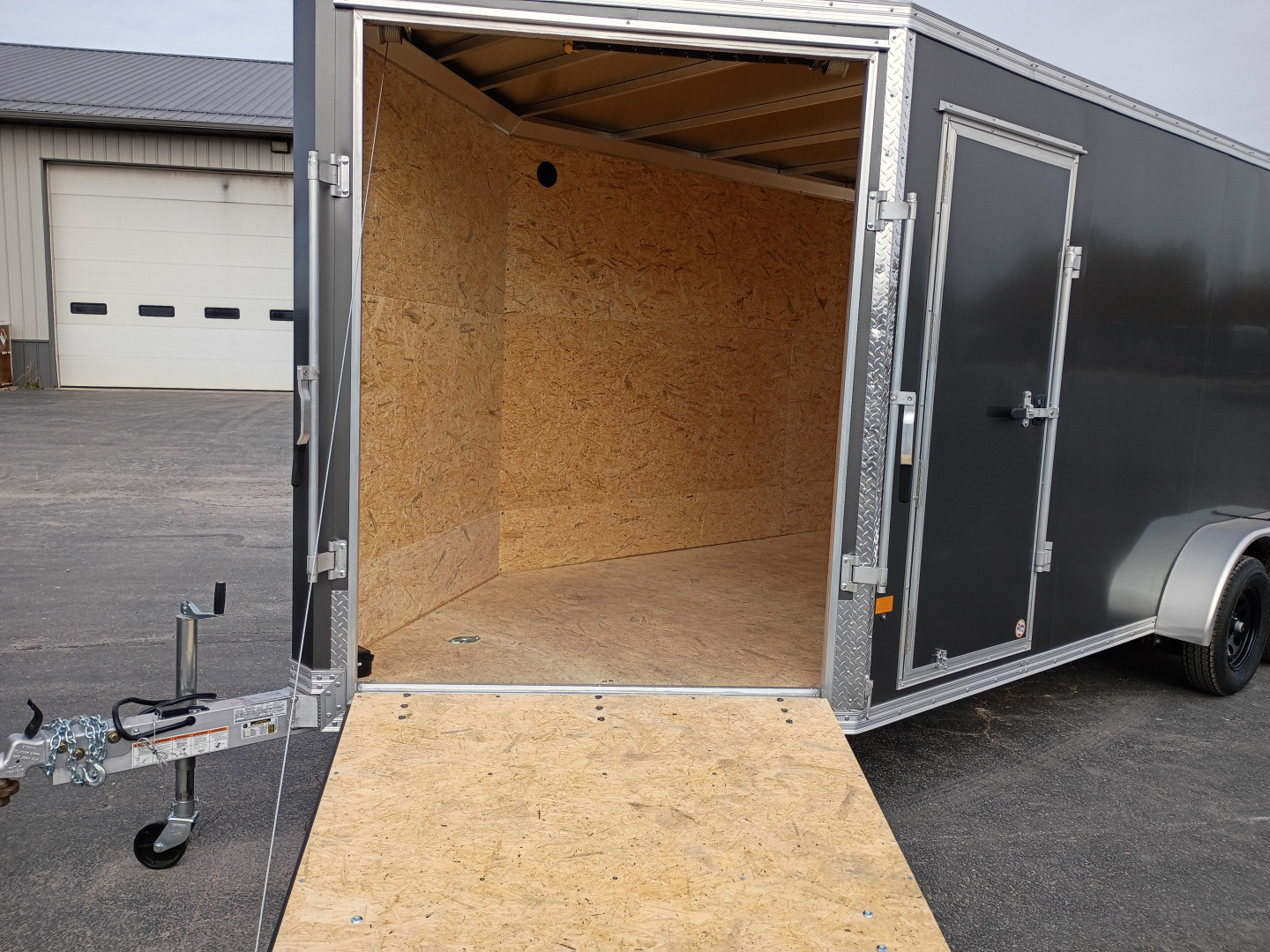 New 2026 E-Z Hauler TUNDRA SERIES 7X22 Snowmobile Trailer