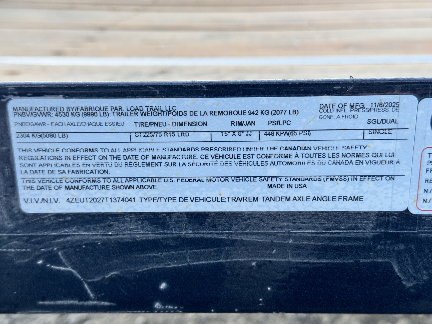 New 2026 Load Trail BLACK FRIDAY 7-20 Heavy Duty Tandem Axle Rampgate Utility