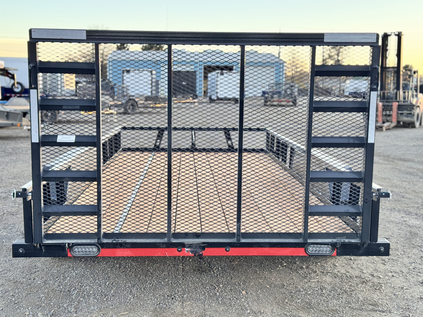 New 2026 Load Trail BLACK FRIDAY 7-16 Tandem Axle Utility Trailer