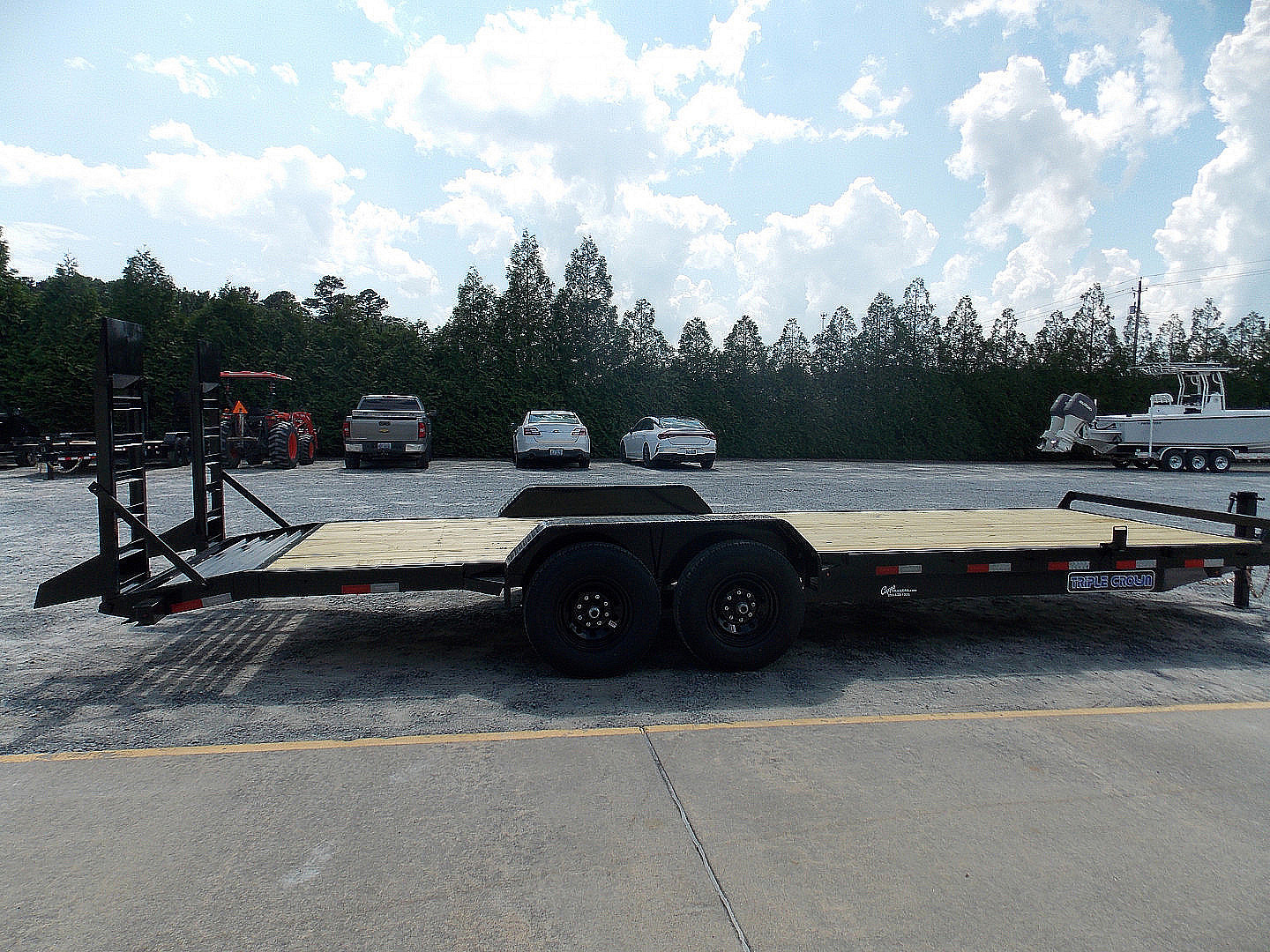 New 2026 Triple Crown Trailers TC E7X24 14K Equipment Trailer