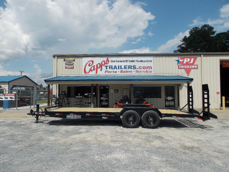 New 2026 Triple Crown Trailers TC ECF7X24 14K Equipment Trailer