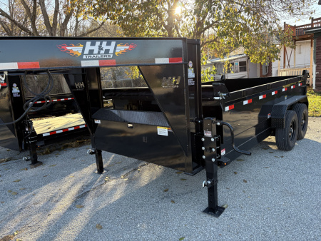 New 2026 H&H Trailers H8314DBW-GN-140 Dump Trailer