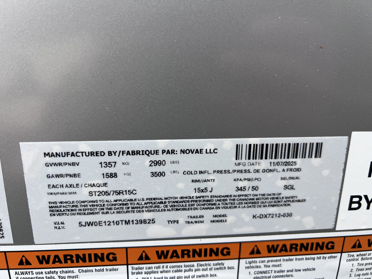 New 2026 Look Trailers 6x12 ST-DLX BARN DOOR Cargo / Enclosed Trailer