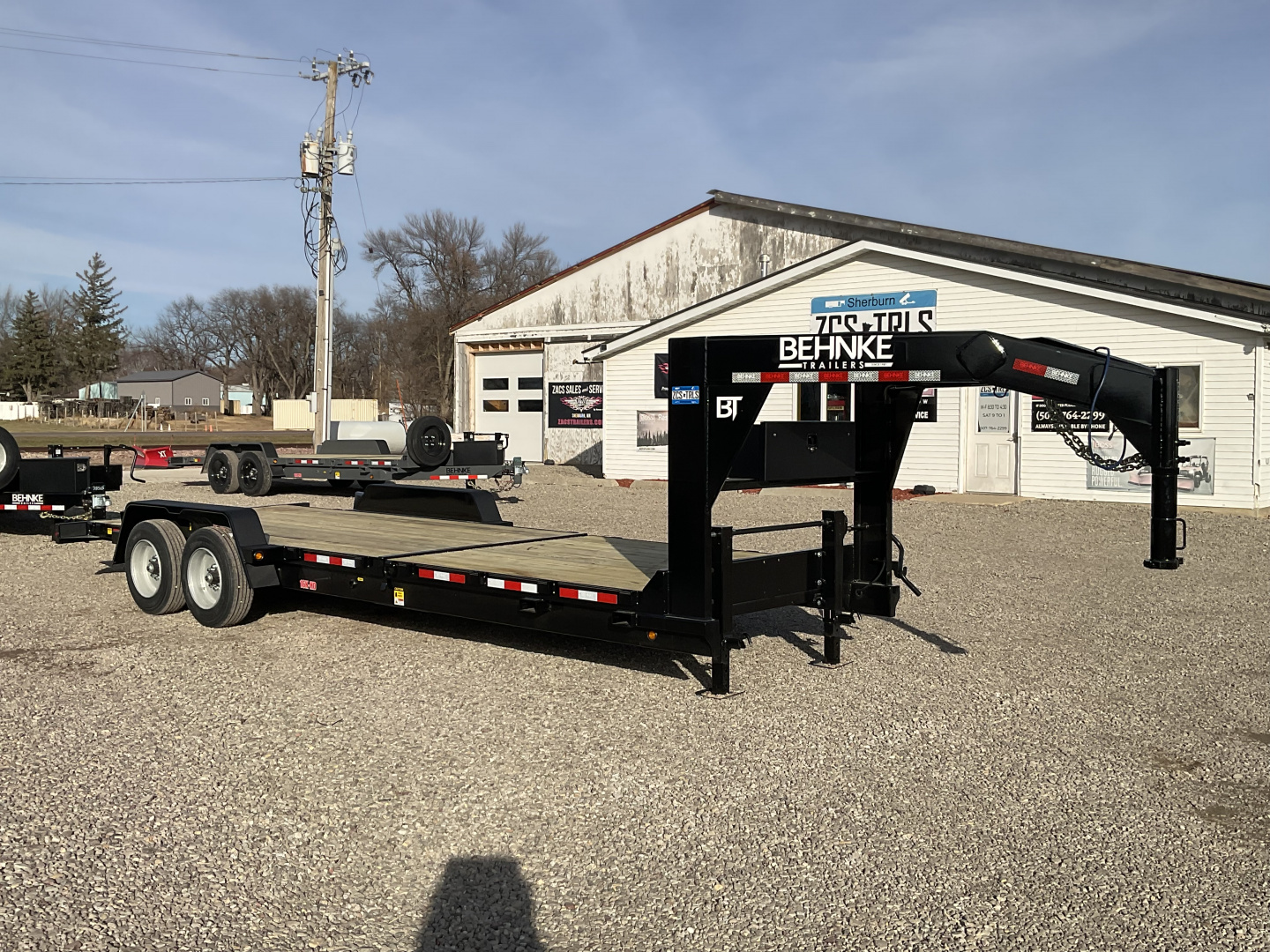 New 2026 Behnke TBCT2416ETGN Tilt Trailer