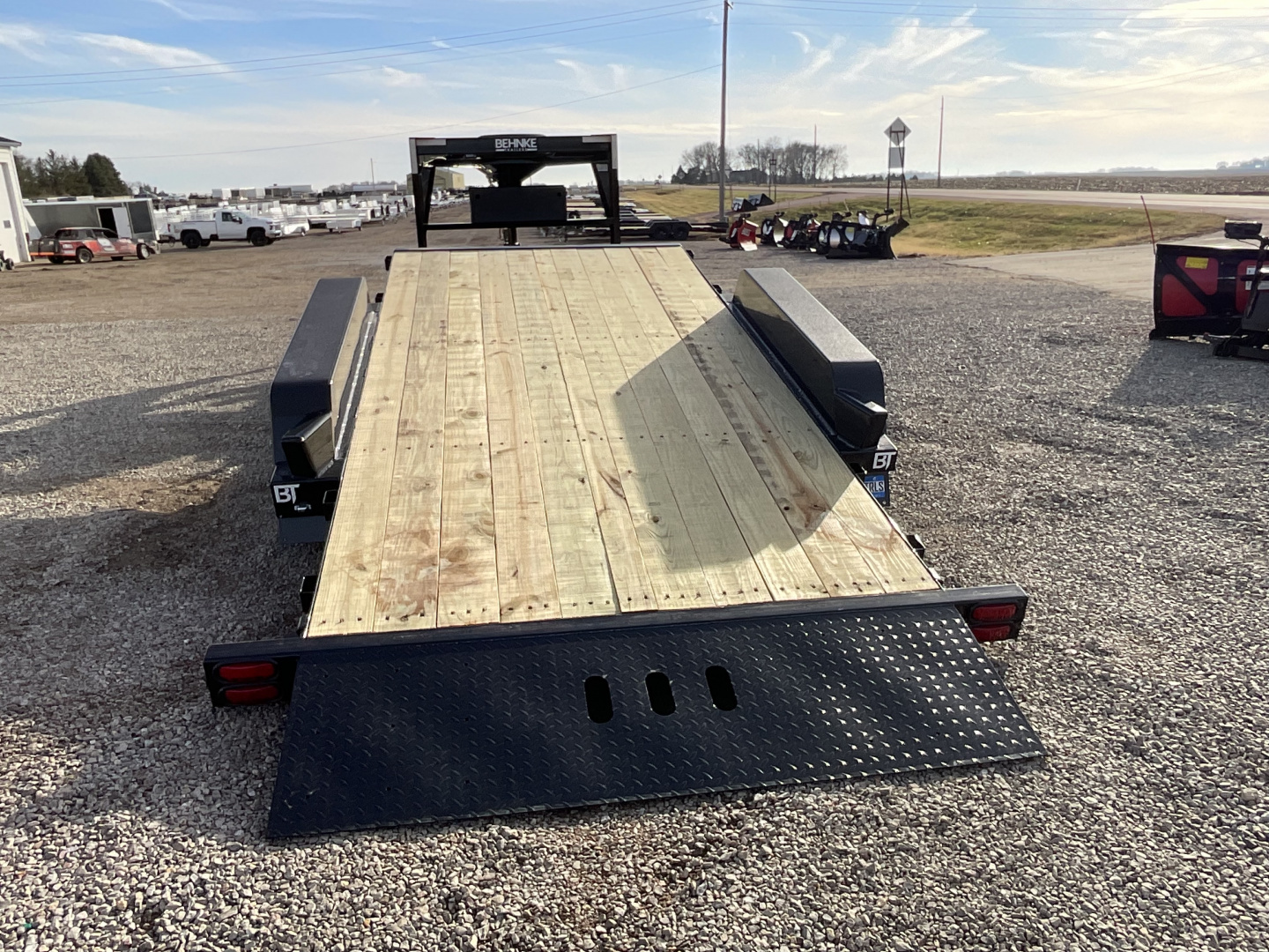 New 2026 Behnke TBCT2416ETGN Tilt Trailer