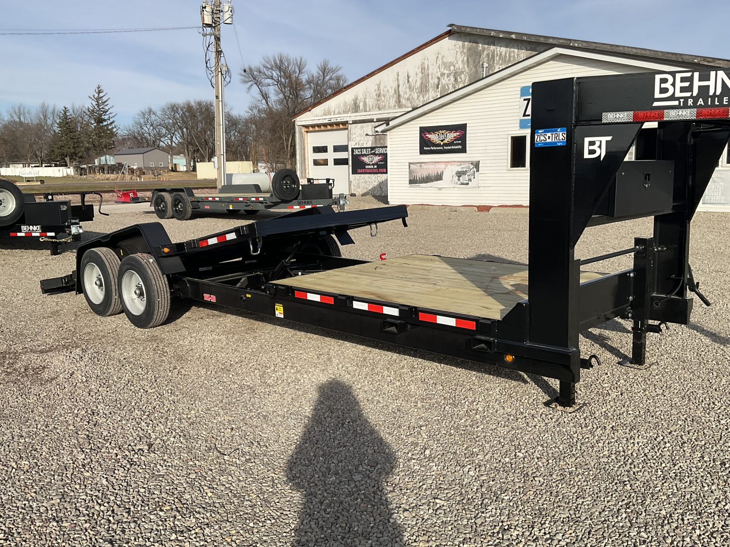 New 2026 Behnke TBCT2416ETGN Tilt Trailer