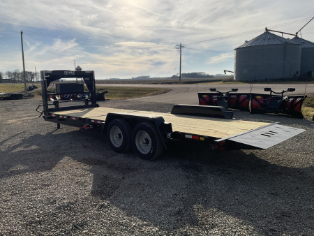 New 2026 Behnke TBCT2416ETGN Tilt Trailer