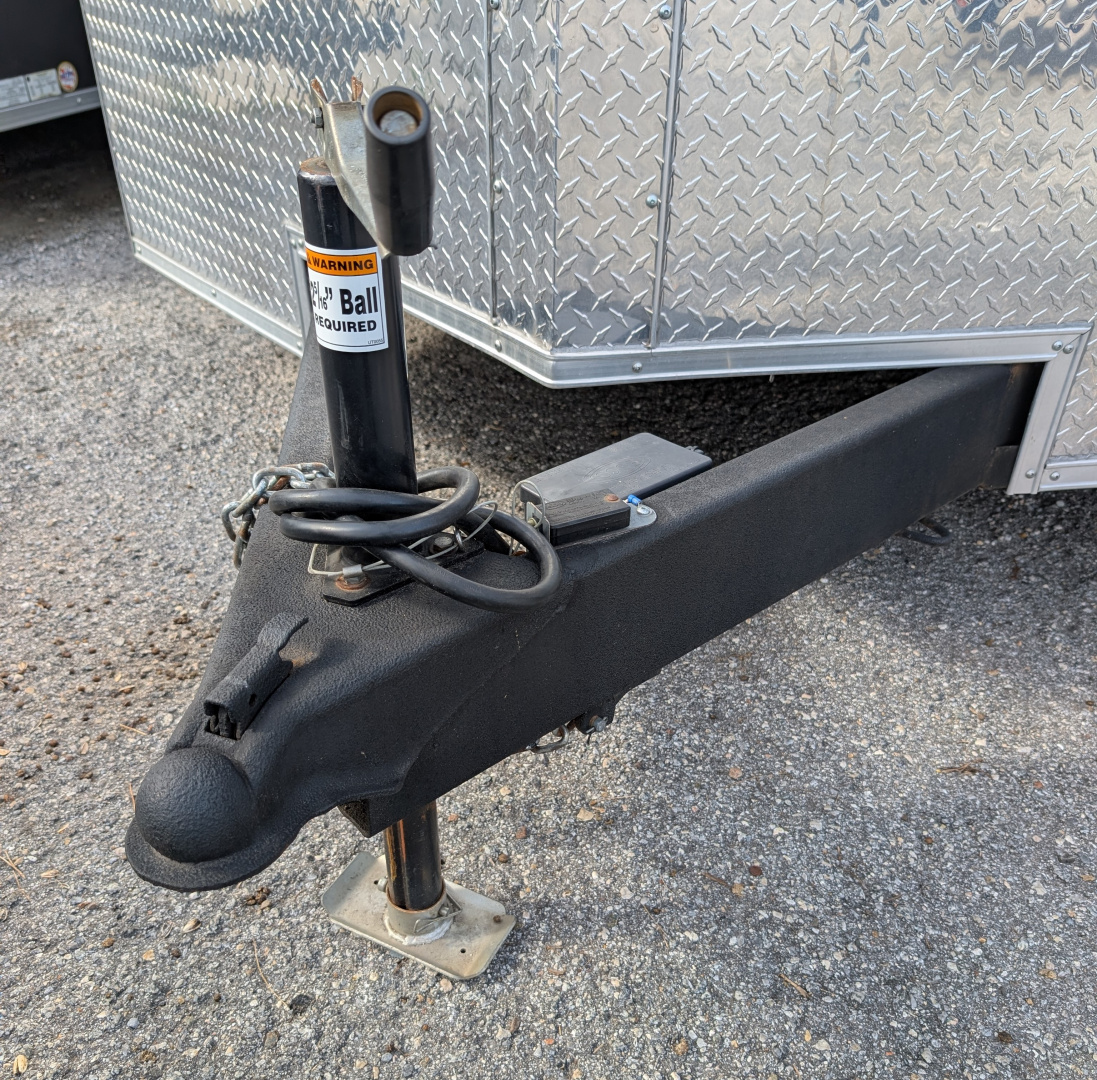 Used 2021 Covered Wagon Trailers 7X14 ENCLOSED Cargo Trailer