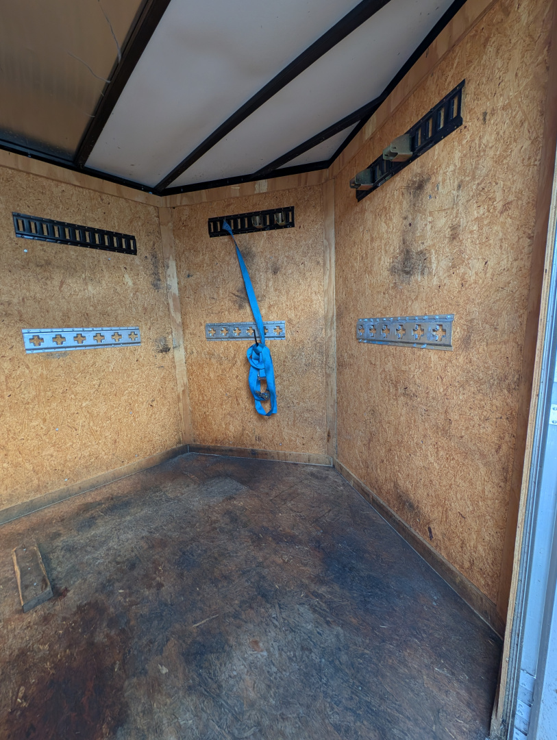 Used 2021 Covered Wagon Trailers 7X14 ENCLOSED Cargo Trailer