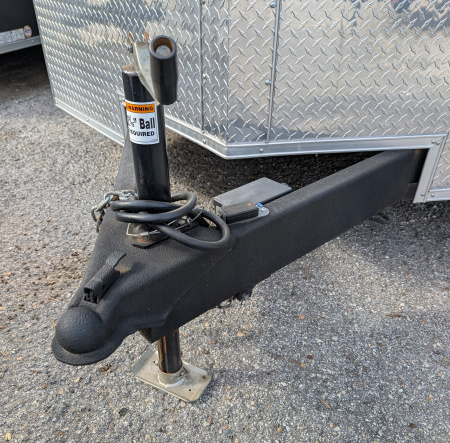 Used 2021 Covered Wagon Trailers 7X14 ENCLOSED Cargo Trailer