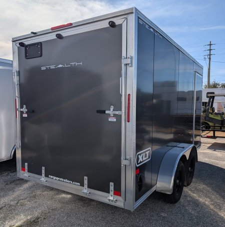 New 2026 Stealth Trailers 7X14 TA ENCLOSED RAMP Cargo Trailer