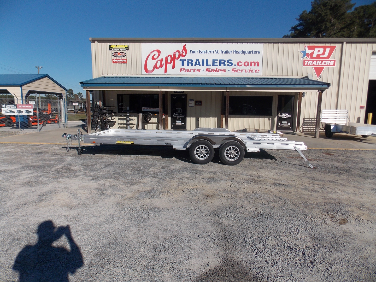 New 2026 Aluma AL 8015TILT-S-EL Tilt Trailer