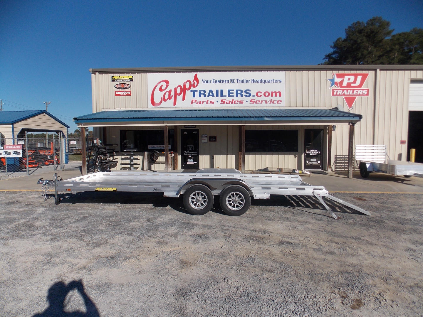 New 2026 Aluma AL 8015TILT-S-EL Tilt Trailer