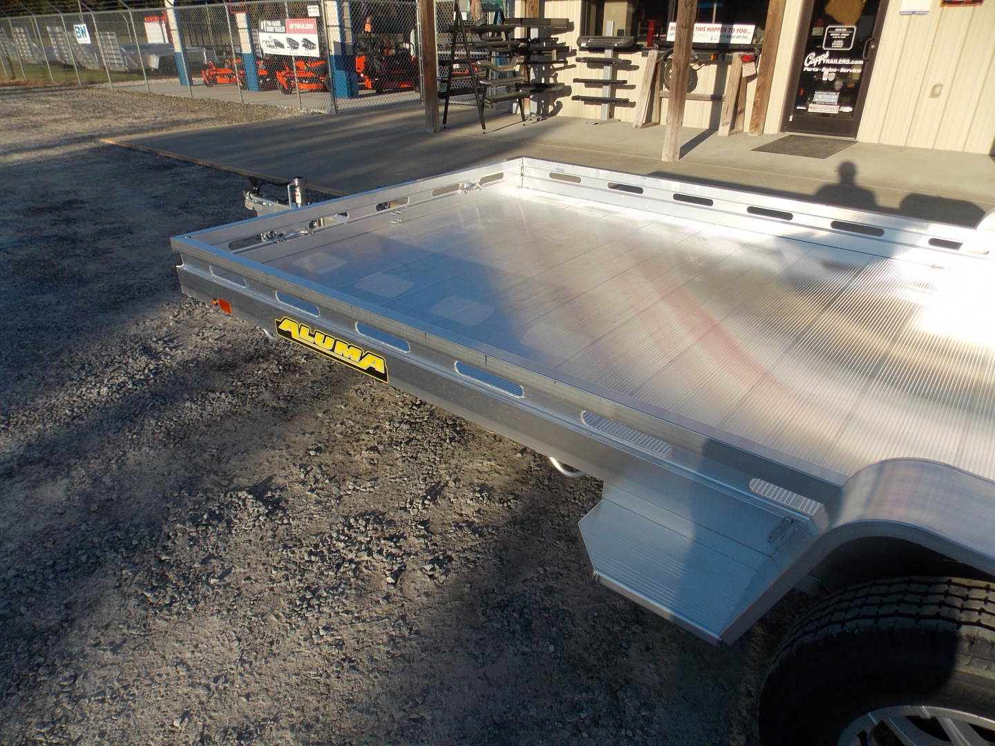 New 2026 Aluma AL 8015TILT-S-EL Tilt Trailer