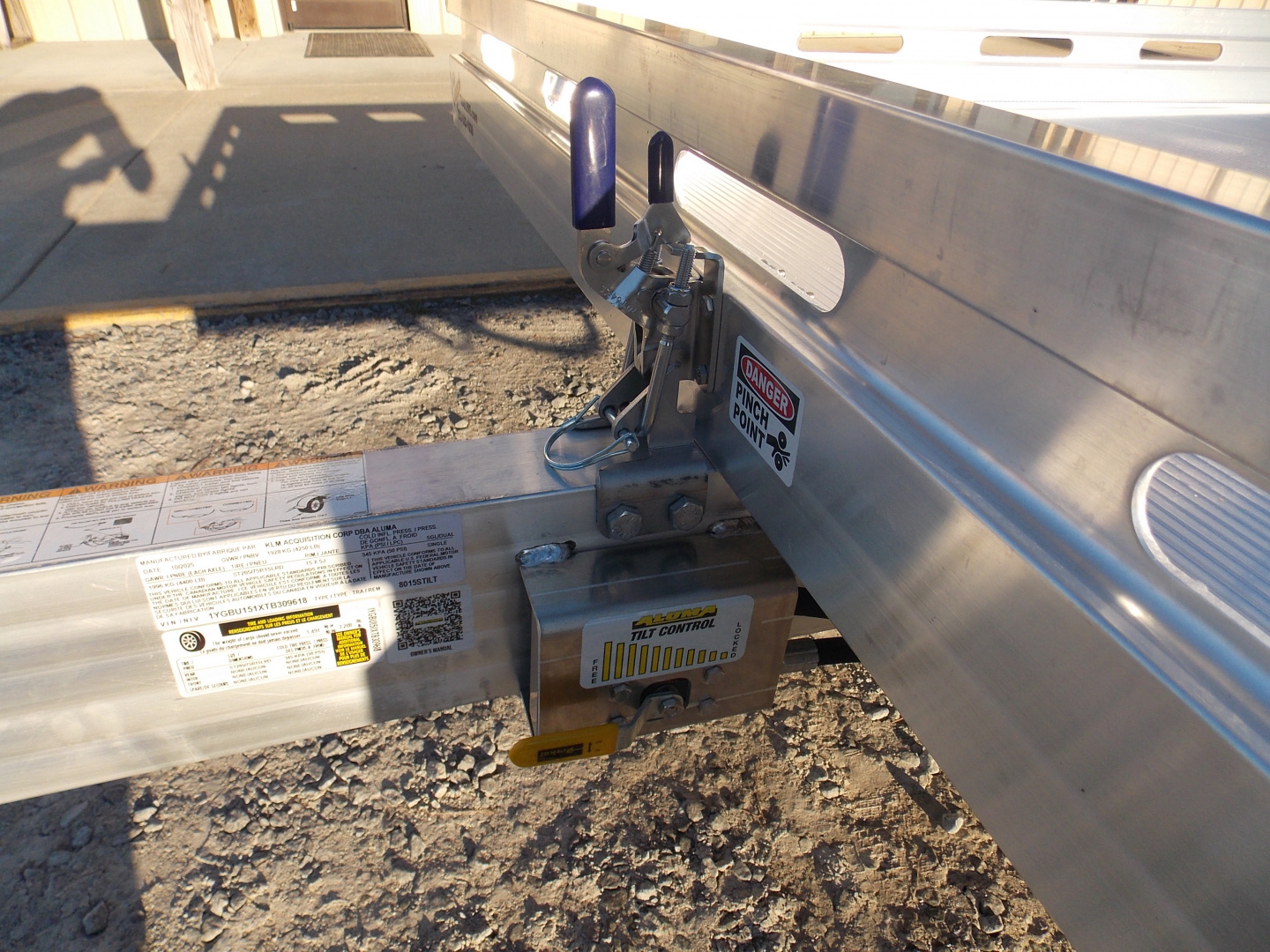 New 2026 Aluma AL 8015TILT-S-EL Tilt Trailer