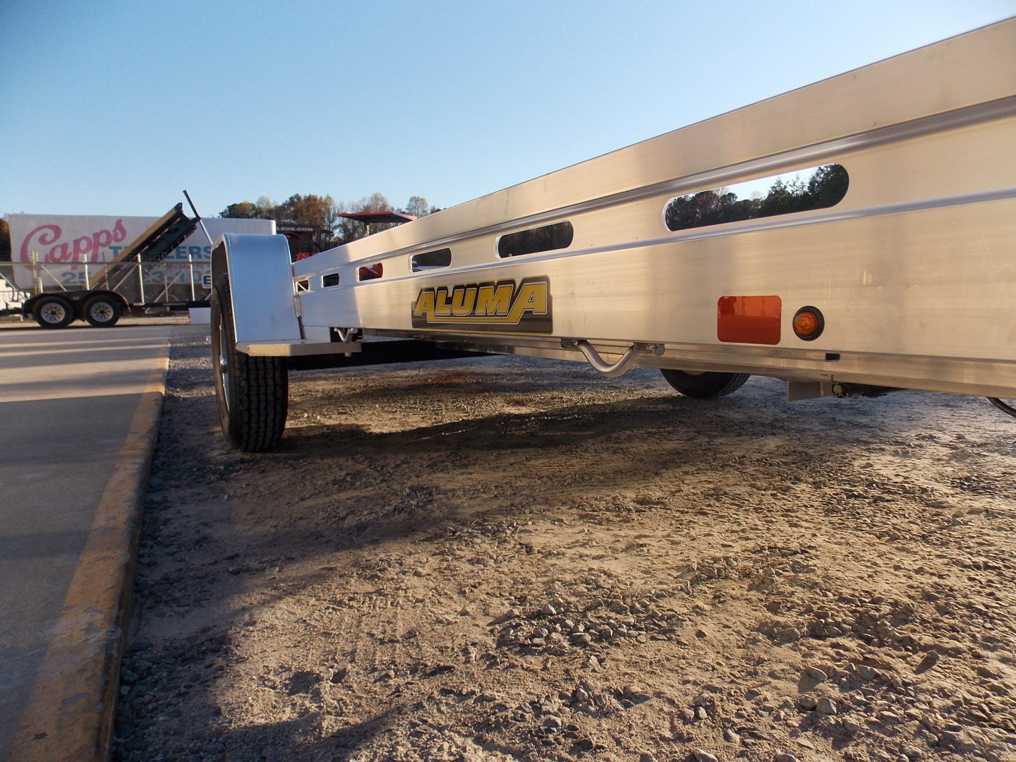 New 2026 Aluma AL 8015TILT-S-EL Tilt Trailer