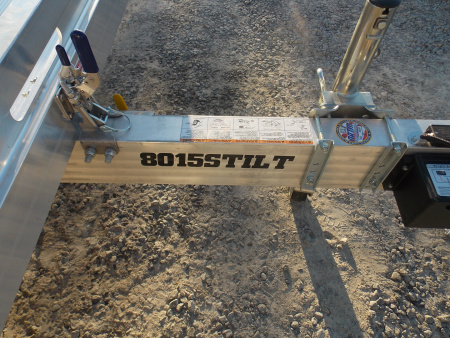 New 2026 Aluma AL 8015TILT-S-EL Tilt Trailer