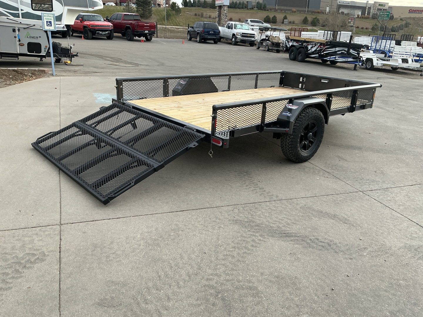 New 2026 Diamond C PSA106 12X77 Utility Trailer