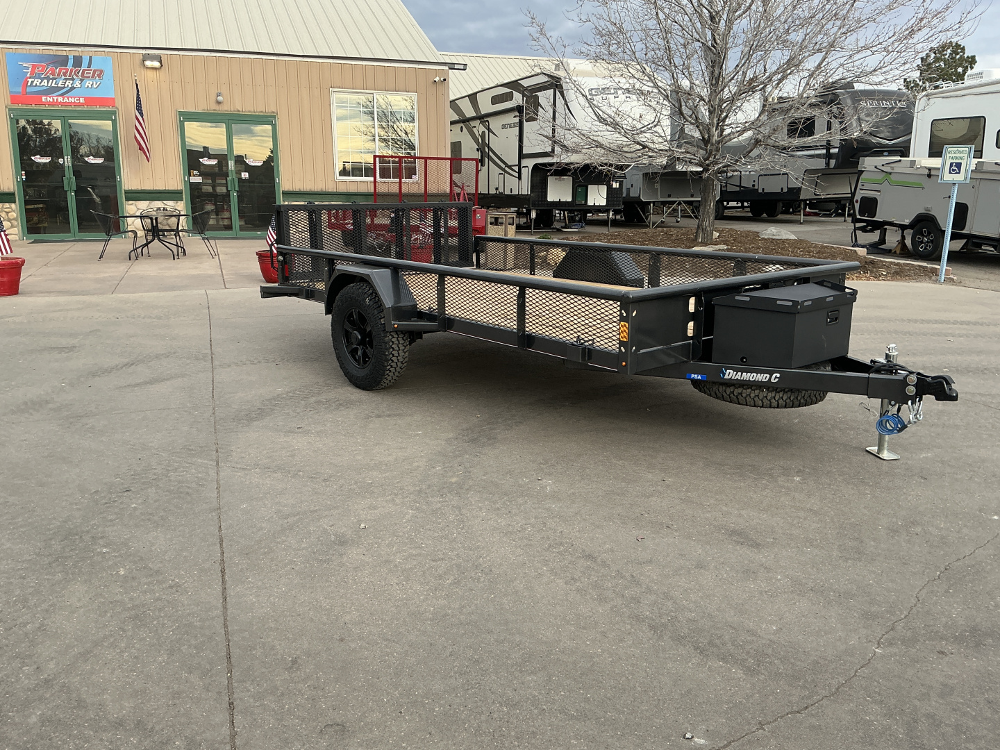 New 2026 Diamond C PSA106 12X77 Utility Trailer