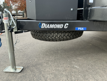 New 2026 Diamond C PSA106 12X77 Utility Trailer
