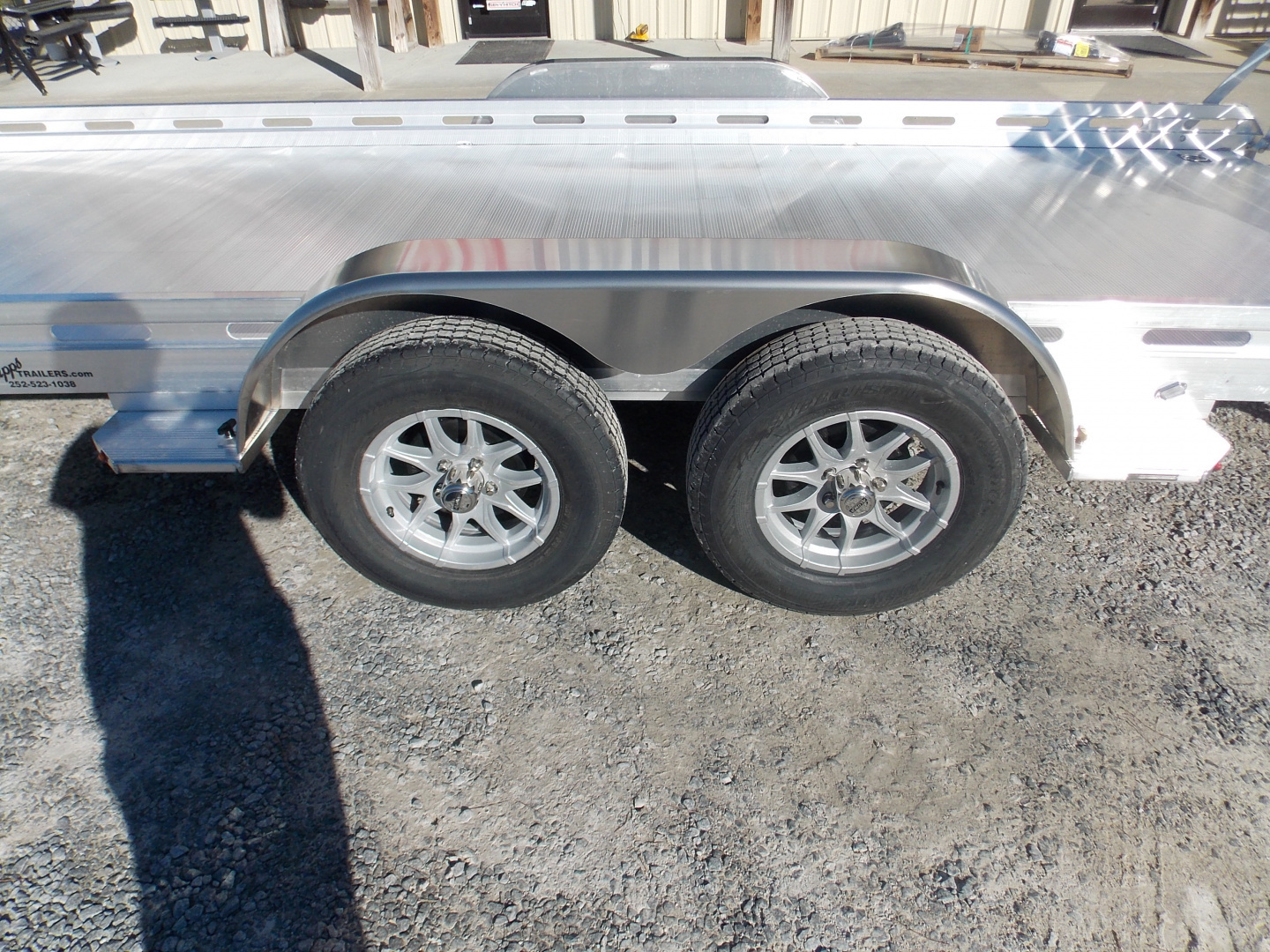 New 2026 Aluma AL 8020TA-EL-R-TG-RTD Utility Trailer