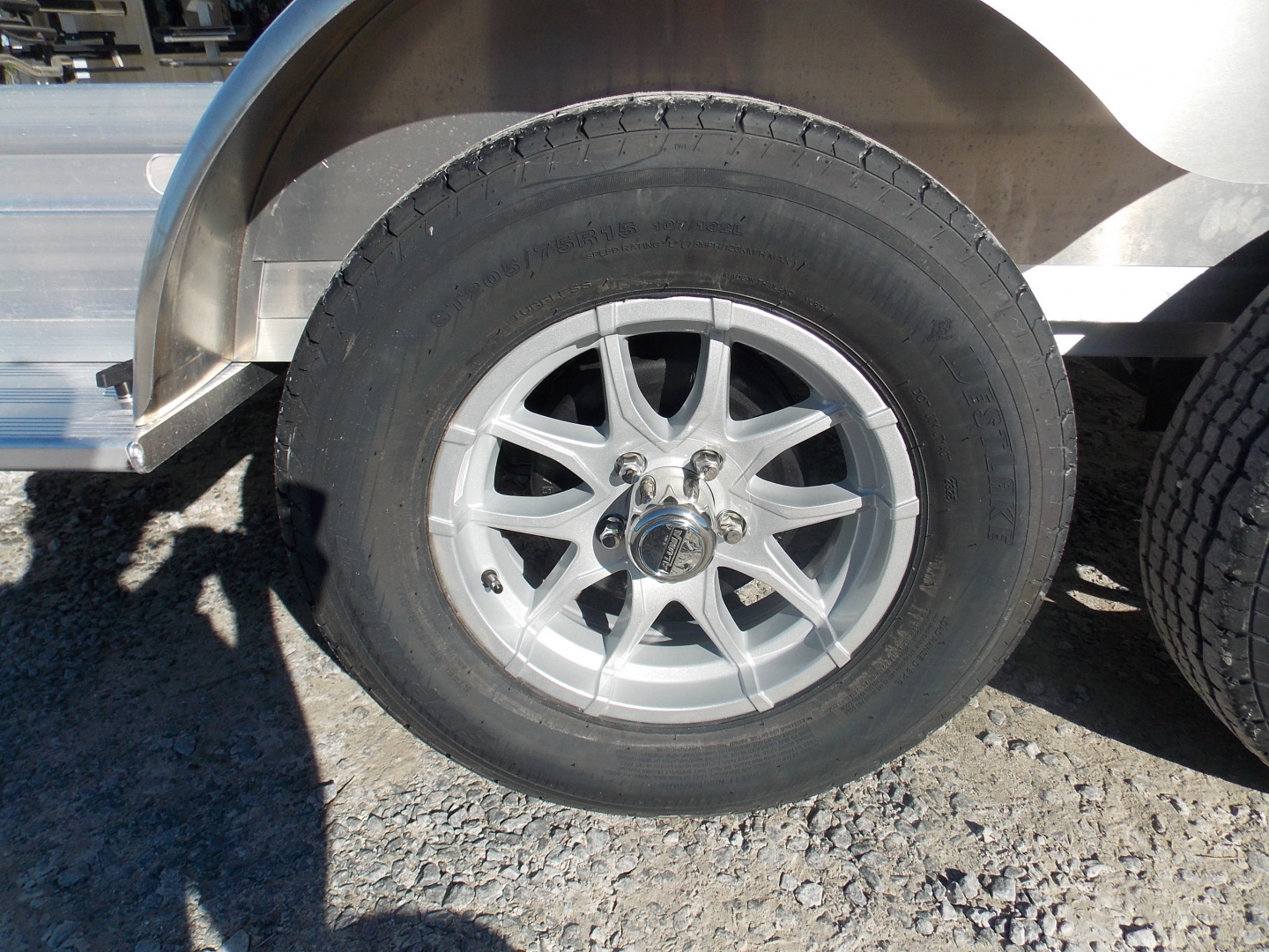 New 2026 Aluma AL 8020TA-EL-R-TG-RTD Utility Trailer