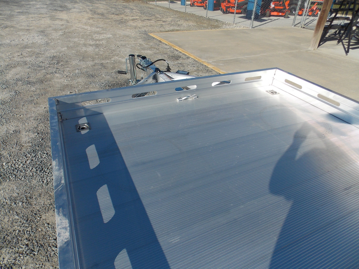 New 2026 Aluma AL 8020TA-EL-R-TG-RTD Utility Trailer