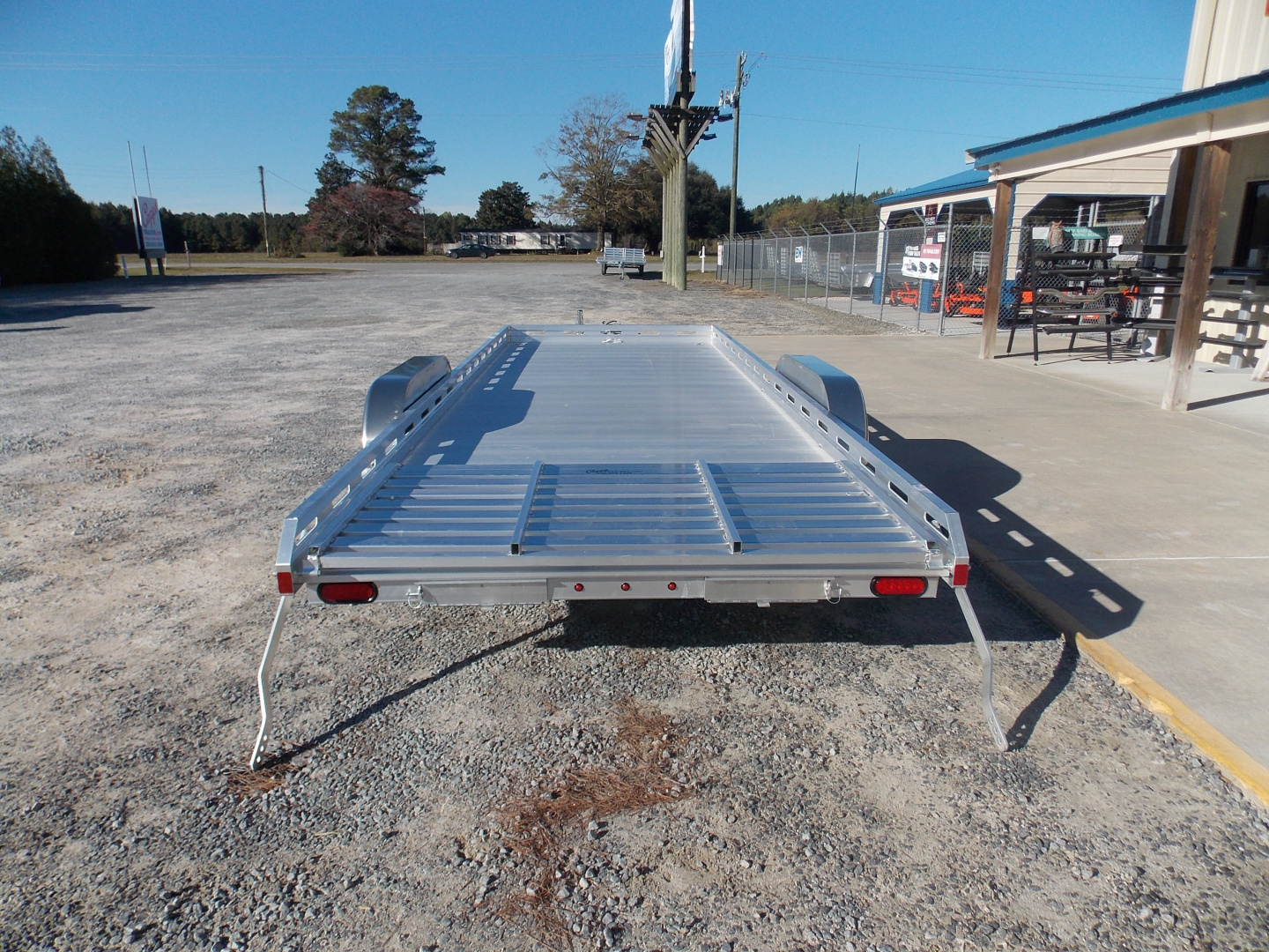 New 2026 Aluma AL 8020TA-EL-R-TG-RTD Utility Trailer