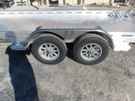New 2026 Aluma AL 8020TA-EL-R-TG-RTD Utility Trailer
