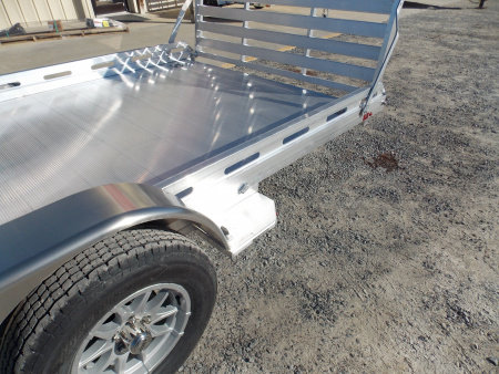 New 2026 Aluma AL 8020TA-EL-R-TG-RTD Utility Trailer